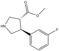Trans-methyl 4-(3-fluorophenyl)pyrrolidine-3-carboxylate 1 g