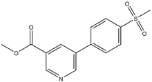Methyl 5-(4-methanesulfonylphenyl)pyridine-3-carboxylate