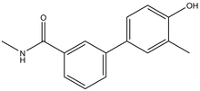 2-Methyl-4-[3-(N-methylaminocarbonyl)phenyl]phenol