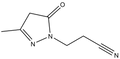 3-(3-Methyl-5-oxo-4,5-dihydro-1H-pyrazol-1-yl)propanenitrile