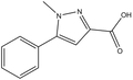 1-Methyl-5-phenylpyrazole-3-carboxylic acid