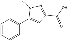 1-Methyl-5-phenylpyrazole-3-carboxylic acid