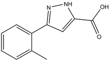 3-(2-Methylphenyl)pyrazole-5-carboxylic acid