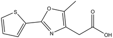(5-Methyl-2-thien-2-yl-1,3-oxazol-4-yl)acetic acid
