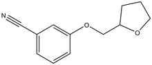 3-(Oxolan-2-ylmethoxy)benzonitrile