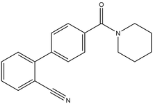 2-[4-(Piperidinocarbonyl)phenyl]benzonitrile