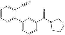 2-[3-(Pyrrolidinocarbonyl)phenyl]benzonitrile