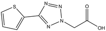 (5-Thien-2-yl-2h-tetrazol-2-yl)acetic acid