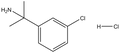 2-(3-Chlorophenyl)propan-2-amine HCl