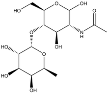 2-Acetamido-2-deoxy-4-O-(a-L-fucopyranosyl)-D-glucopyranose
