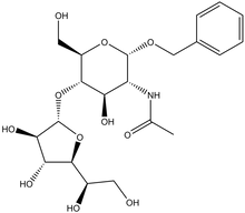 Benzyl 2-acetamido-2-deoxy-4-O-(b-D-galactofuranosyl)-a-D-glucopyranoside