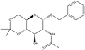 Benzyl 2-acetamido-2-deoxy-4,6-O-isopropylidene-a-D-glucopyranoside