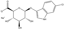 6-Chloro-3-indolyl b-D-glucuronide sodium salt