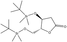 3,5-Di-O-(tert-butyldimethylsilyl)-2-deoxy-D-ribono-1,4-lactone