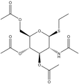 Ethyl 2-acetamido-3,4,6-tri-O-acetyl-2-deoxy-b-D-thioglucopyranoside