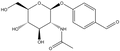 4-Formylphenyl 2-acetamido-2-deoxy-b-D-glucopyranoside