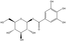 1-O-Galloyl-b-D-glucose