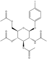4-Iodophenyl 2-acetamido-3,4,6-tri-O-acetyl-2-deoxy-b-D-glucopyranoside