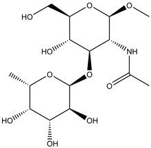 Methyl 2-acetamido-2-deoxy-3-O-(a-L-fucopyranosyl)-b-D-glucopyranoside