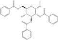  Methyl 2,3,6-tri-O-benzoyl-4-deoxy-4-chloro-a-D-glucopyranoside