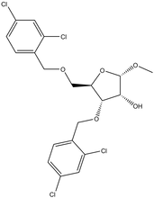 Methyl 3,5-di-O-(2,4-dichlorobenzyl)-a-D-ribofuranoside