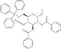 Methyl 4-azido-2,3-di-O-benzoyl-4-deoxy-6-O-trityl-a-D-glucopyranoside