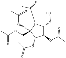 1,2,3,4,5-Penta-O-acetyl-b-D-fructose