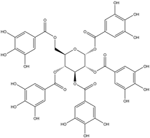 1,2,3,4,6-Penta-O-galloyl-a-D-glucopyranose