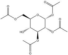 1,2,3,6-Tetra-O-acetyl-a-D-glucopyranose
