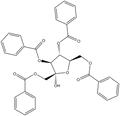 1,3,4,6-Tetra-O-benzoyl-a-D-fructofuranose