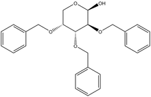 2,3,4-Tri-O-benzyl-b-D-arabinopyranose