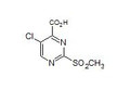 5-Chloro-2-(methylsulfonyl)pyrimidine-4-carboxylic acid 1g