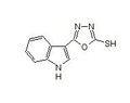 5-(3-Indolyl)-1,3,4-oxadiazole-2-thiol 1g