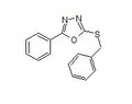 2-(Benzylthio)-5-penyl-1,3,4-oxadiazole 1g