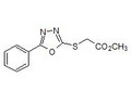 Methyl 2-[(5-Phenyl-1,3,4-oxadiazol-2yl)thio]acetate 1g
