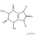 1,3-Dimethyluric Acid-[13C4,15N3] 1mg