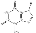 3-Methylxanthine-[13C4,15N3] 2mg