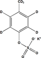 p-Cresol Sulfate-[ D7] Potassium Salt (p-Tolyl Sulfate-[ D7] Potassium Salt) 10mg