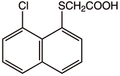 2-(8-Chloro-1-naphthylthio)acetic acid 1g