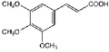3,4,5-Trimethoxycinnamic acid, predominantly trans 25g