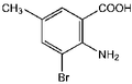 2-Amino-3-bromo-5-methylbenzoic acid 1g