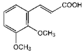 2,3-Dimethoxycinnamic acid, predominantly trans 10g