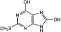 6,8-Dihydroxy-2-(methylthio)purine 1g