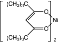 Bis(2,2,6,6-tetramethyl-3,5-heptanedionato)nickel(II) 1g