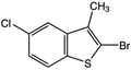 2-Bromo-5-chloro-3-methylbenzo(b)thiophene 1g