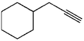 3-Cyclohexyl-1-propyne 1g