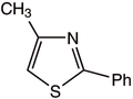 4-Methyl-2-phenylthiazole 1g