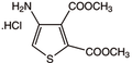 Dimethyl 4-aminothiophene-2,3-dicarboxylate hydrochloride 1g