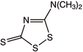 3-Dimethylamino-1,2,4-dithiazole-5-thione 1g
