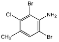 2,6-Dibromo-3-chloro-4-methylaniline 5g